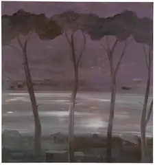 2 Ufer by Norbert Schwontkowski, 2006, Oil on canvas, sold Dec 2016