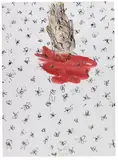 Georg Baselitz, Ohne Titel (Margariten), 1998, Watercolor