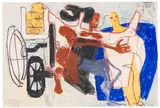 Le Corbusier, Ohne Titel, 1938, Gouache