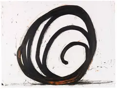 Ligne indéterminée by Bernar Venet, 1990, Mixed media, sold Dec 2016