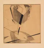 El Lissitzky, Proun 5A, 1919, Lithograph
