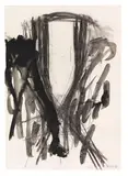 Georg Baselitz, Ohne Titel (Die Flasche), 1978, India Ink