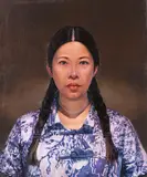 Aris Kalaizis, The Chinese Girl, 2016, Oil on canvas