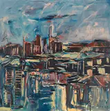 Detlev Foth, Ohne Titel, 2003, Oil on canvas