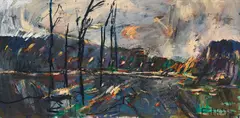 Detlev Foth, Ohne Titel, 1996/97, Oil on canvas