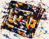 Sam Francis, Untitled (SF76-214), 1976, Acrylic