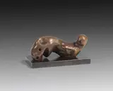 Reclining Figure Holes by Henry Moore, 1982, Bronze, sold Dec 2016
