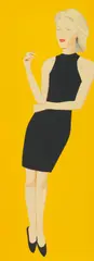 Ruth by Alex Katz, 2015, Silkscreen in colors, sold Dec 2016