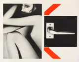 Peter Klasen, Femme + Poignée, 1971, Acrylic on canvas