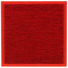 Bernard Aubertin, Tableau Clous, 1969, Nägel auf Holz, rot bemalt