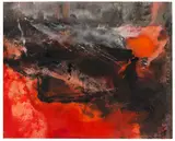 Fred Thieler, BO 5/76, 1976, Mixed media on canvas