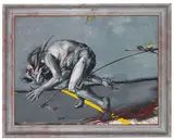 Vladimir Veličković, Trétuchement (Fig. 1), 1979, Oil on canvas