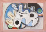 Adolf Fleischmann, Zwei Fische, 1936, Oil on canvas