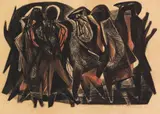 Hans Uhlmann, Ohne Titel (Figurale Komposition)