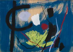 Theodor Werner, Ohne Titel, 1952, Gouache