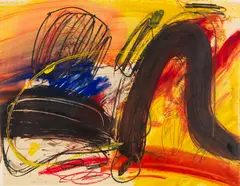Ohne Titel by Walter Stöhrer, 1965, Mixed media, sold Dec 2016