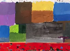 Tal R, We Have Cake, We Have Smoke, 2001, Acrylic