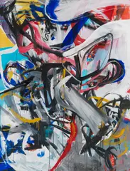 Helmut Sturm, Ohne Titel, 1983, Mixed media