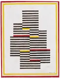 Adolf Fleischmann, Ohne Titel, 1965, Gouache