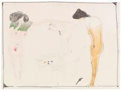 Steine by Horst Janssen, 1966, Pencil, sold Dec 2016
