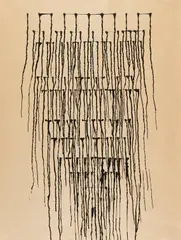 Oskar Holweck, 9B/ XI 57, 1957, India Ink