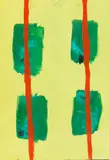 Günther Förg, Ohne Titel, 1996, Gouache