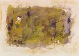 Gerhard Hoehme, St. Tropez, 1958, Watercolor