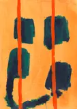 Günther Förg, Ohne Titel, 1996, Gouache auf Papier