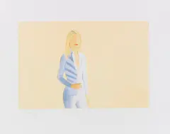 Sissel by Alex Katz, 2006, Etching and aquatint in colors, sold Dec 2016