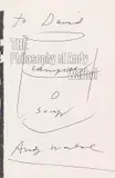 Andy Warhol, The Philosophy of Andy Warhol, 1975, Felt-tip pen drawing