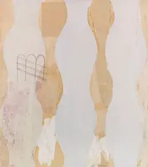 Fritz Harnest, Beschädigte Karyatiden, 1968, Collage