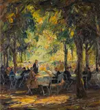 Otto Eduard Pippel, Hofgarten in München