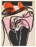 Le Corbusier, Ohne Titel, Um 1948, Collage