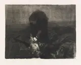 Käthe Kollwitz, Schlachtfeld, 1907, Drypoint