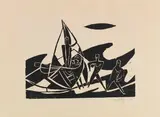 Ernst Wilhelm Nay, Ausfahrt (Ostseefischer 9a)