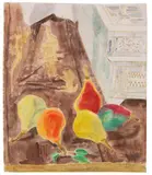 Früchte by Erich Heckel, 1949, Watercolor, sold Dec 2016