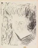 Gerti by Ernst Ludwig Kirchner, 1907, Lithograph, sold Dec 2016