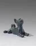 Liegender junger Hund by Renée Sintenis, 1934, Bronze, sold Dec 2016