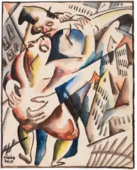 Béla Kádár, Ohne Titel, Ca. 1920, Watercolor