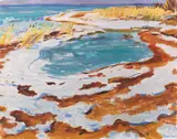Arnold Balwé, Strand im Winter