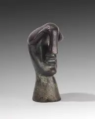 Jeanne Mammen, Männerkopf, Ca. 1945-1949, Bronze