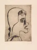 Karl Schmidt-Rottluff, Mädchenkopf