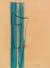 Hans Richter, Composizione, 1964, Pastel