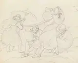 Friedrich Preller d. Ä., 13 Bll.: Reise nach Norwegen, 1840, Pencil drawing