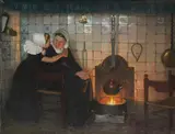 Paul Hoecker, Ein Wunsch, Ca. 1880, Oil on canvas