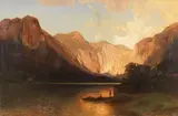 Carl Jungheim, Am Gosausee, Ca. 1850-1880, Oil on canvas