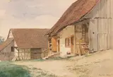 Anton von Werner, Bauerngehöft