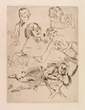 Lovis Corinth, Bewegungsstudien