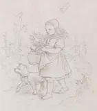 Ludwig Richter, Rotkäppchen unterwegs