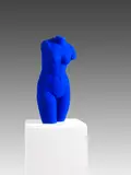 Yves Klein, Venus Bleue (La Vénus d'Alexandrie), 1962/1982, Sculpture